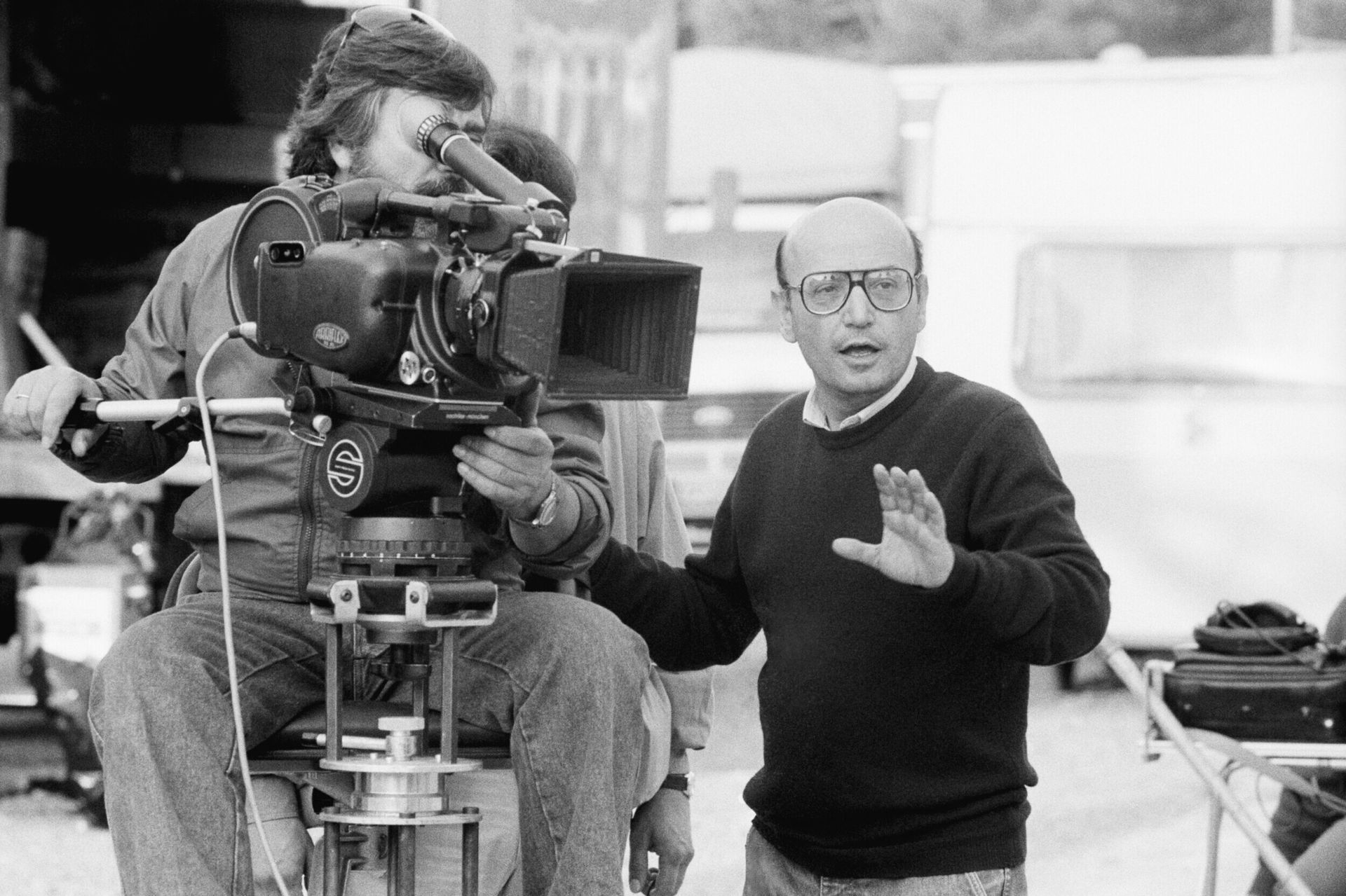 ο σκηνοθέτης Θεόδωρος Αγγελόπουλος