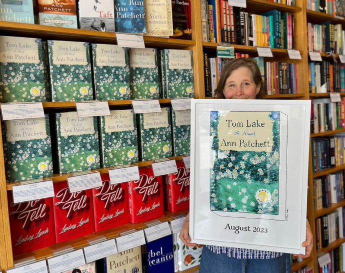 H συγγραφέας Αν Πάτσετ στο Parnassus Books